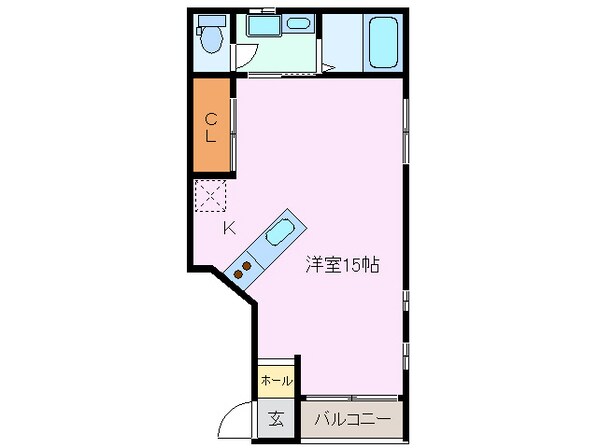 小古曽駅 徒歩1分 2階の物件間取画像